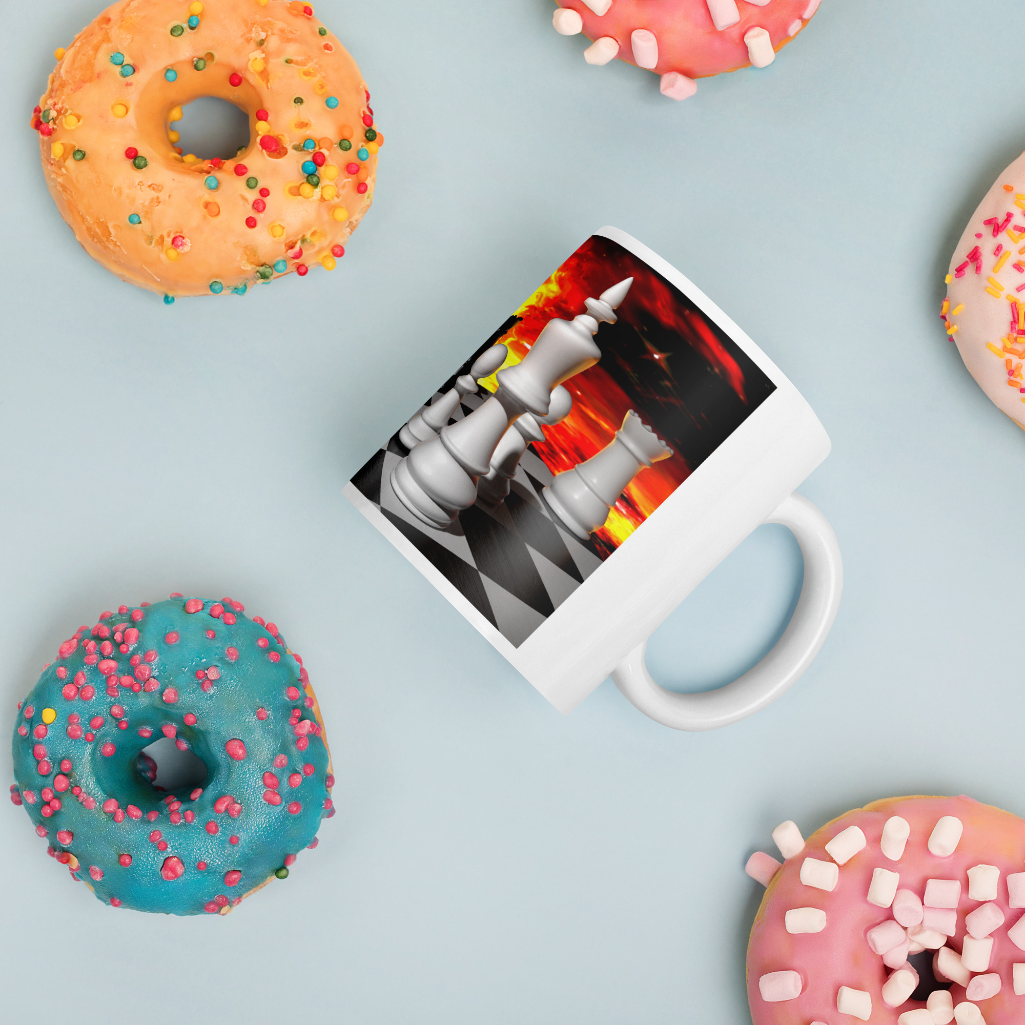 White glossy mug - Image 3