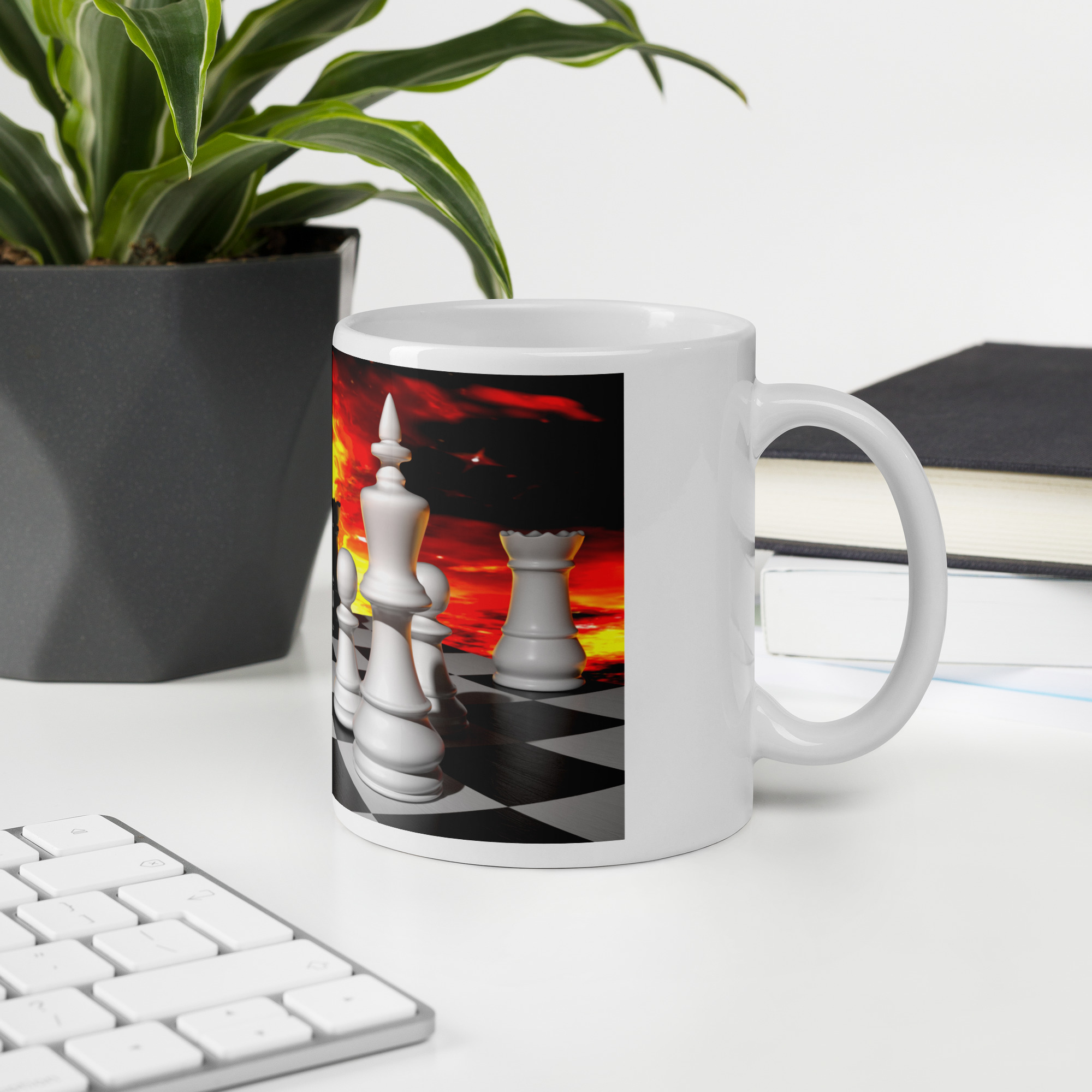 White glossy mug - Image 2