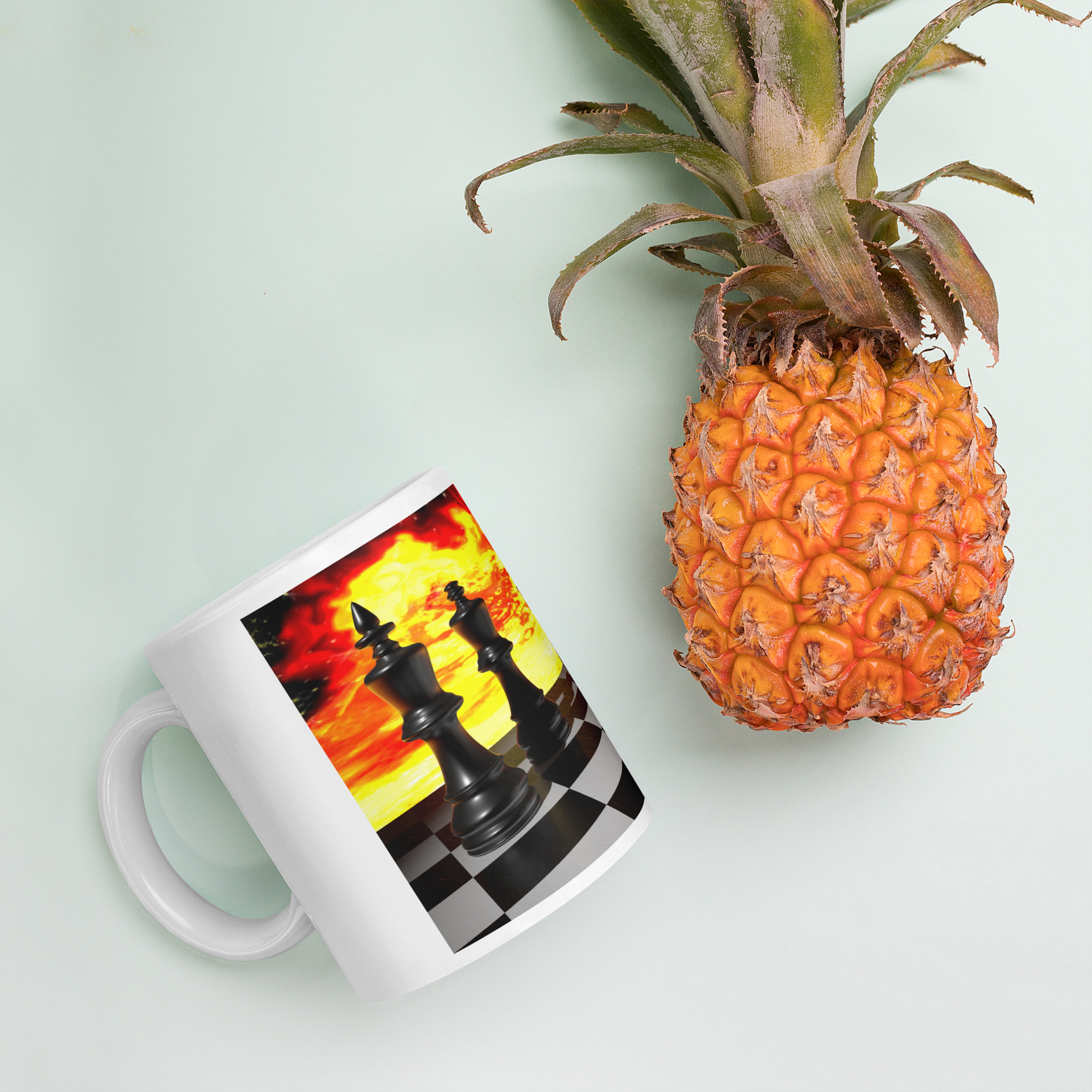 White glossy mug - Image 4