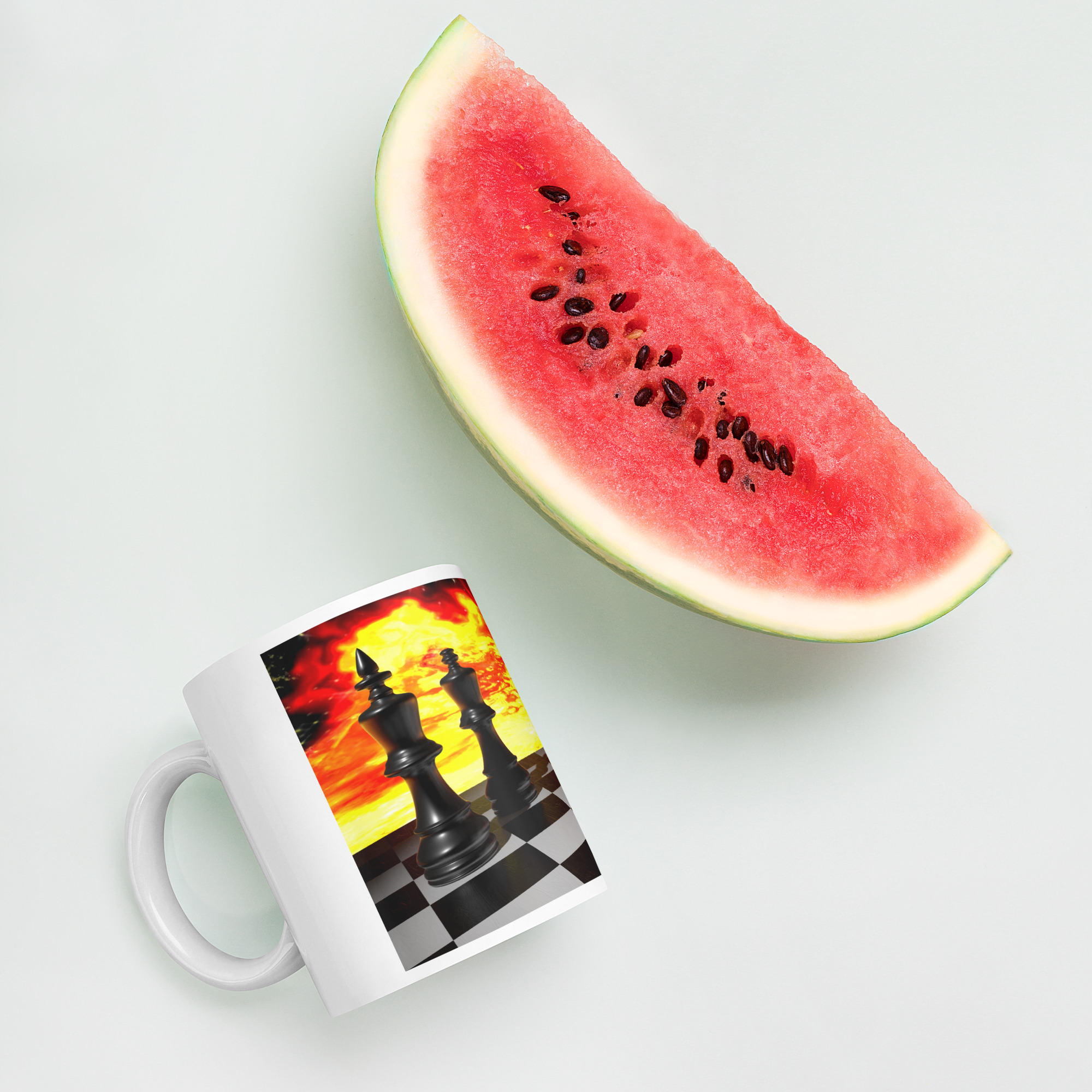 White glossy mug - Image 5