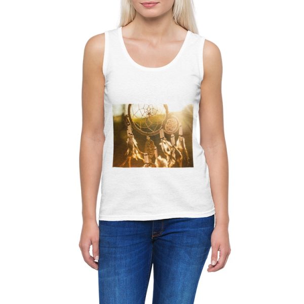 Women’s Stretch Microfiber Scoop Neckline Tank Top