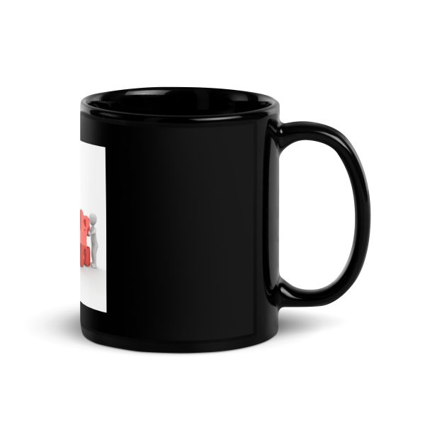 Black Glossy Mug