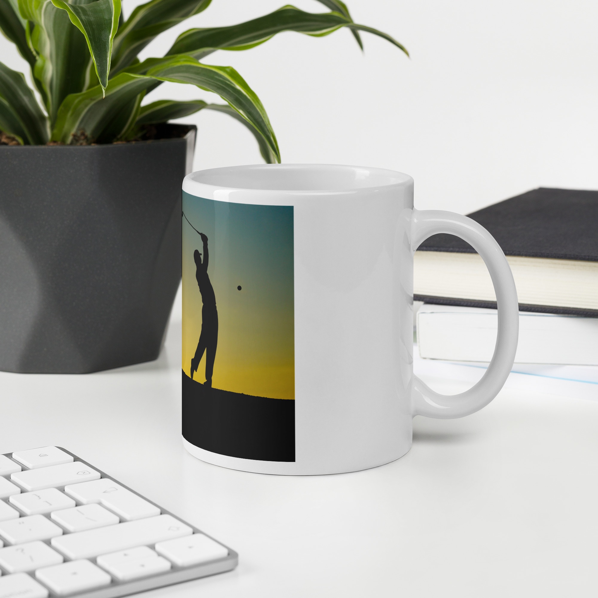 White glossy mug - Image 2