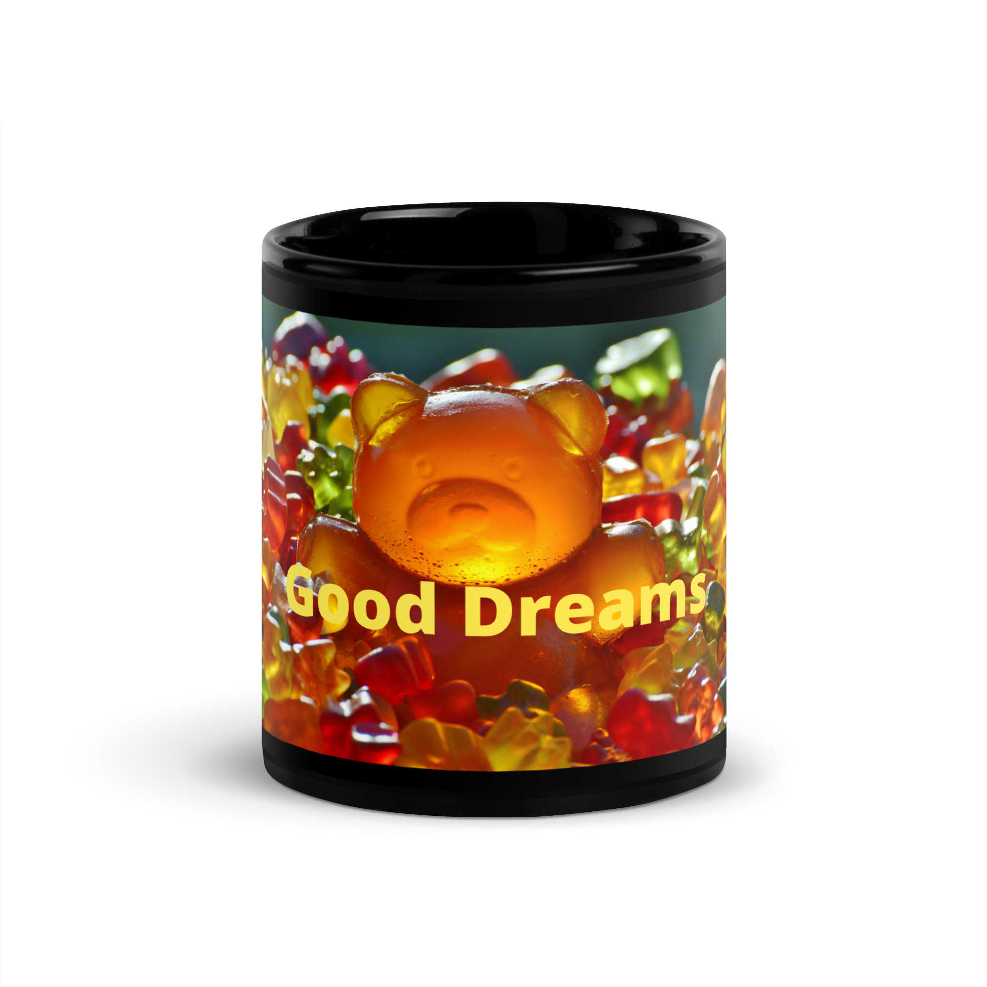 Black Glossy Mug - Image 3