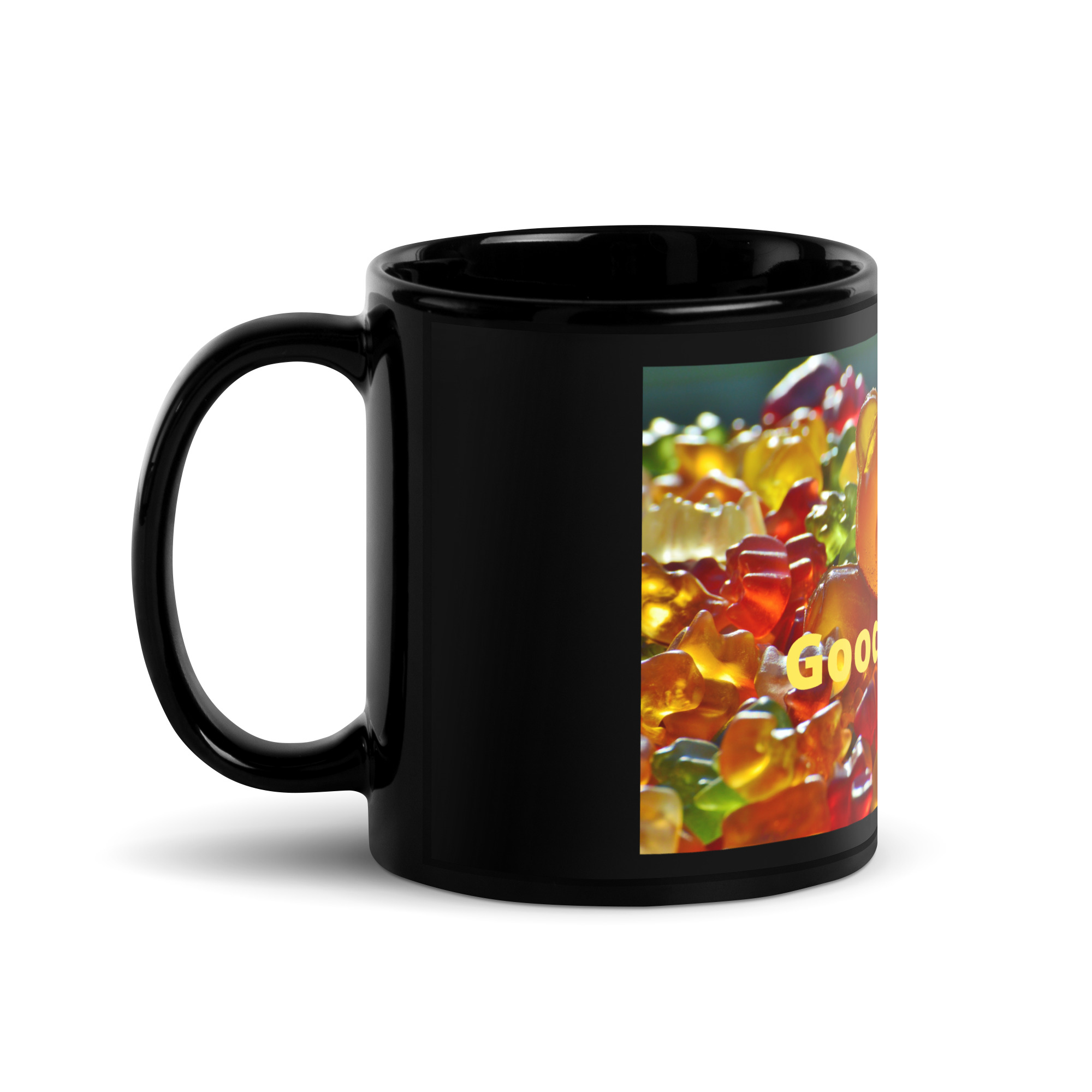 Black Glossy Mug - Image 2