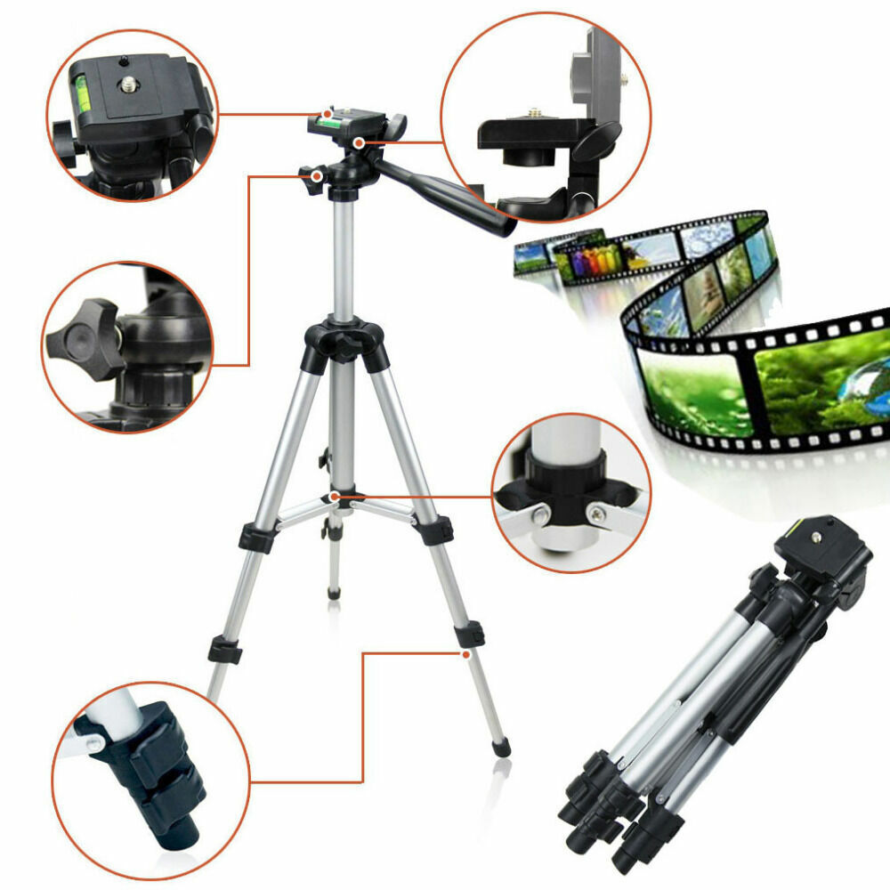 Professional Camera Tripod Stand Holder Mount For Cell Phone, Portable Tripod, Mobile Phone Live Stream Holder, Camera Tripod - Image 7