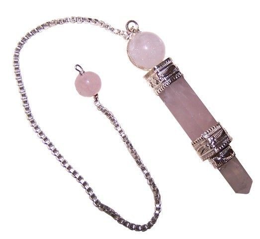 Three Piece Pendulum - Rose Quartz - Image 2