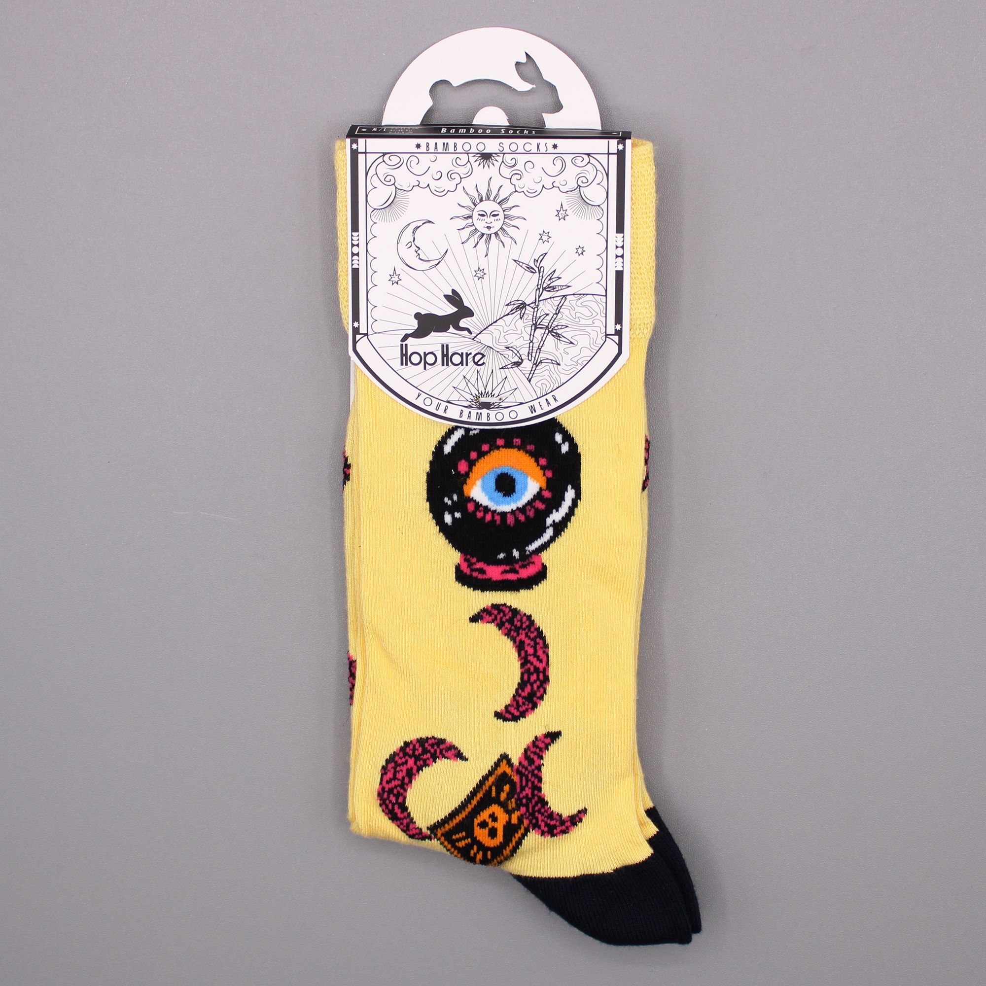 Hop Hare Bamboo Socks (36-40) - Tarot Cards - Image 3