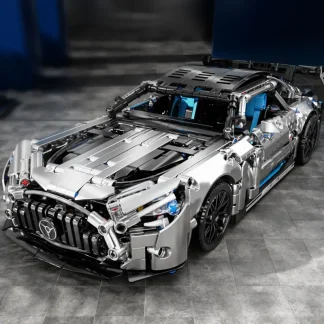 1466 PCS Racing Car Building Blocks Set, 1:14 Scale Sports Vehicle Model Kit for Adults, Toys for Boys Birthday Gifts - 2026