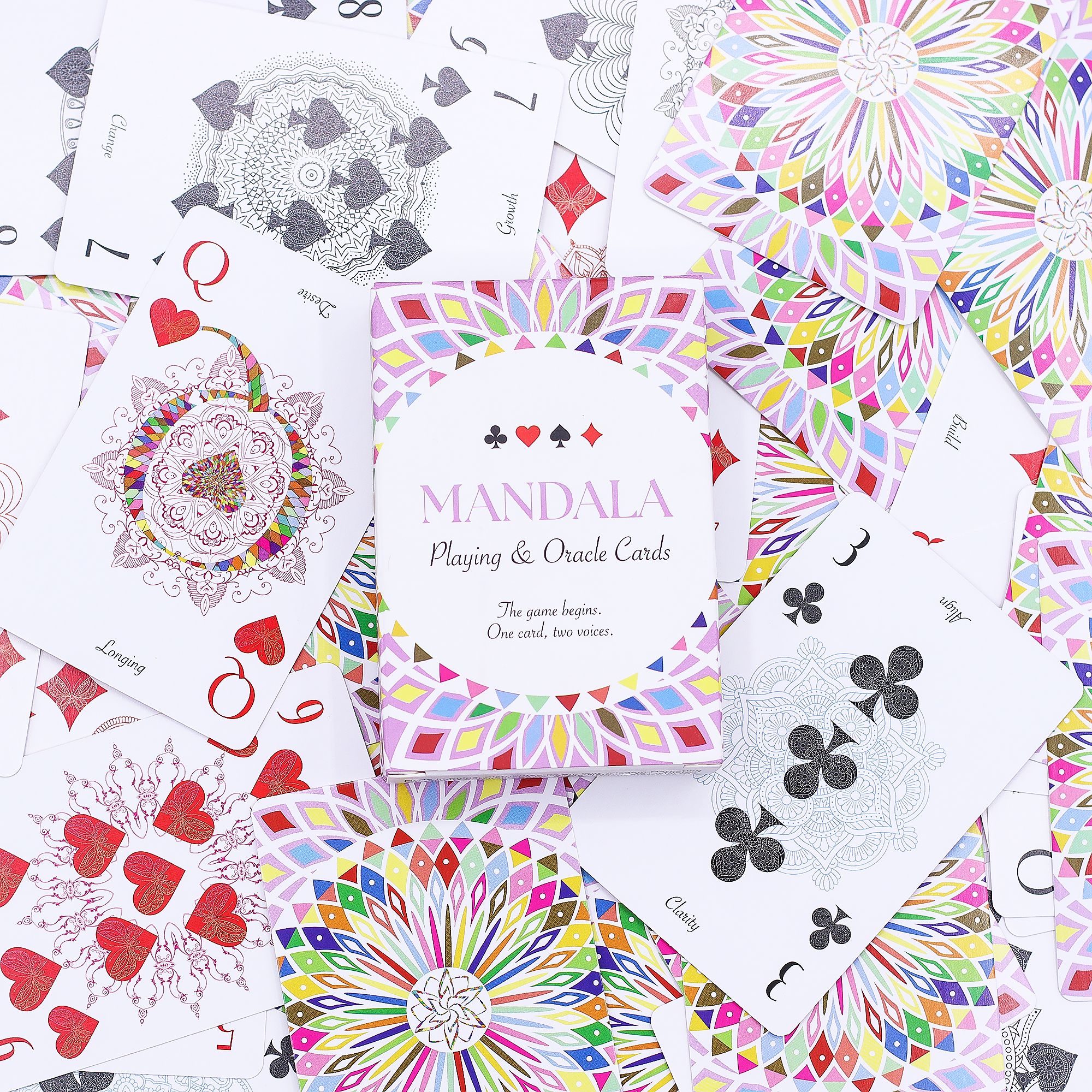 Mandala Playing & Oracle Cards – Kaleidoscope Symmetry - Image 5