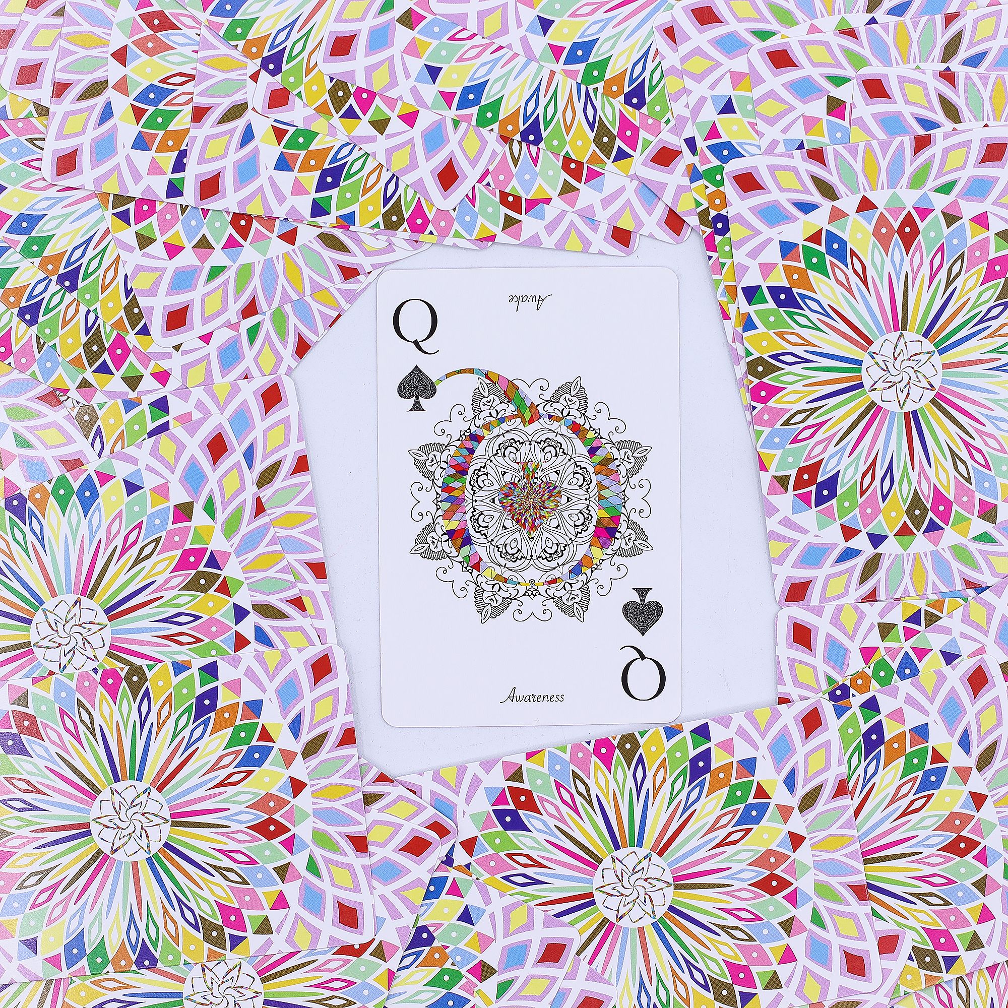 Mandala Playing & Oracle Cards – Kaleidoscope Symmetry - Image 4